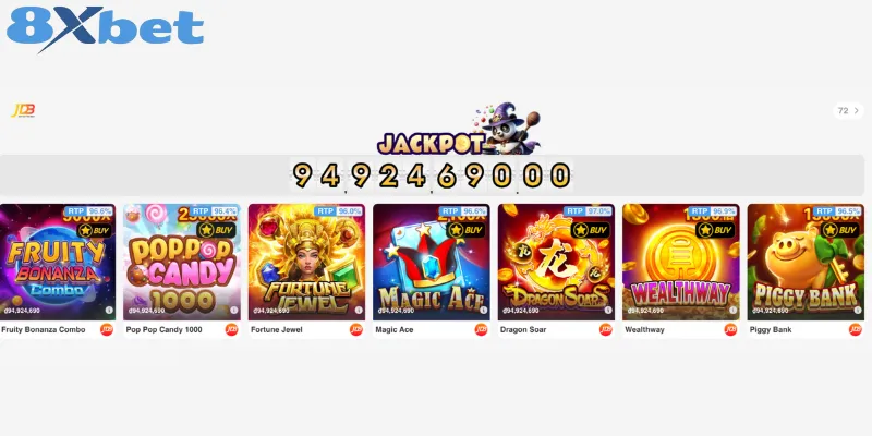 Game jackpot nổ hũ